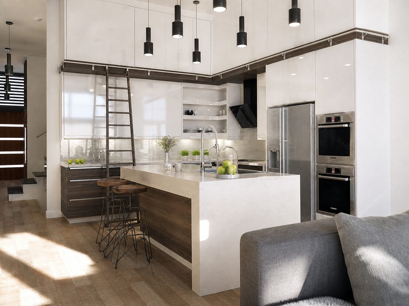 Kitchen and bathroom design by Jevo, Toronto
